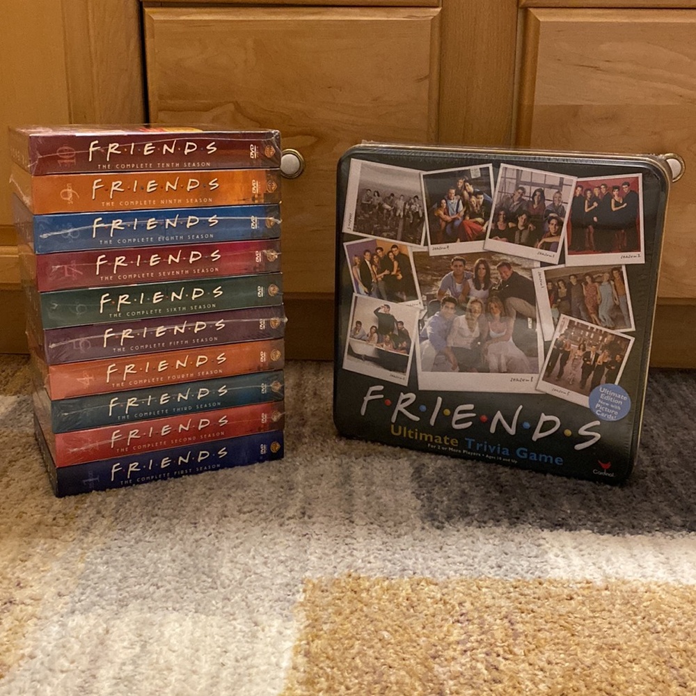 Friends “The Complete Season” 1-10 with Bonus Trivia Game
